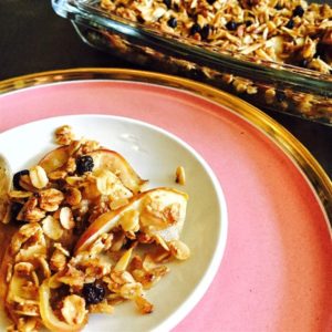 Gluten-free Vegan Apple Crisp