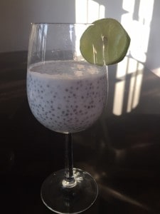 Overnight Chia Lime Pudding