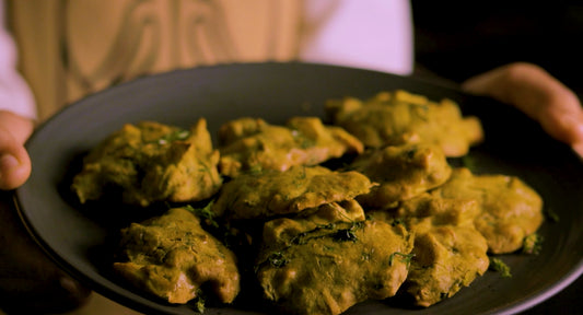 Buckwheat flour pakoda: Easy & Tasty Spinach Fries