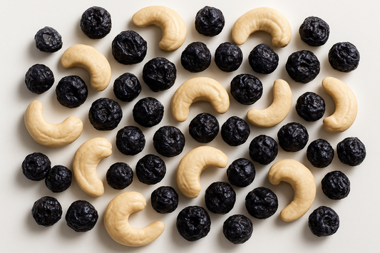 No-Bake Blueberry Cashew Energy Balls