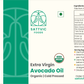 Extra Virgin Avocado Oil | Certified Organic, Cold-Pressed, NON-GMO