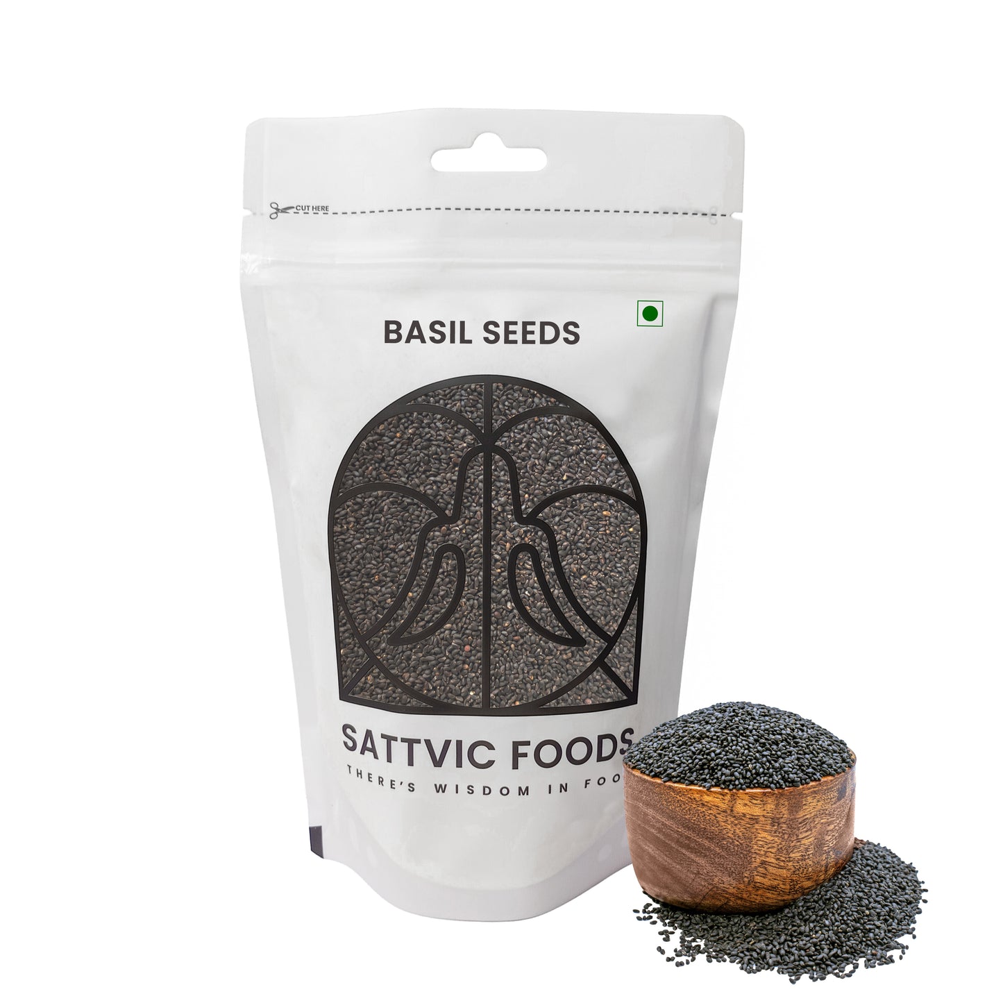 Basil Seeds (Sabja / Indian Chia seeds)