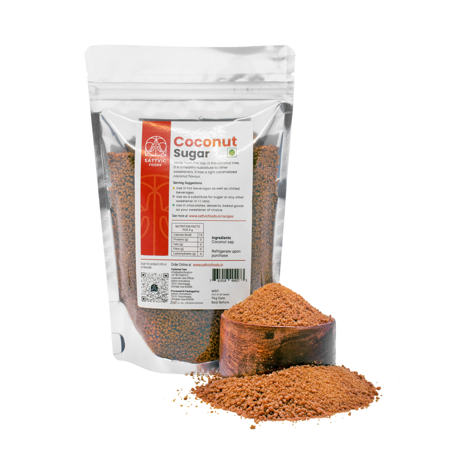 Coconut Sugar | Unrefined, Natural, Low-GI Sweetener