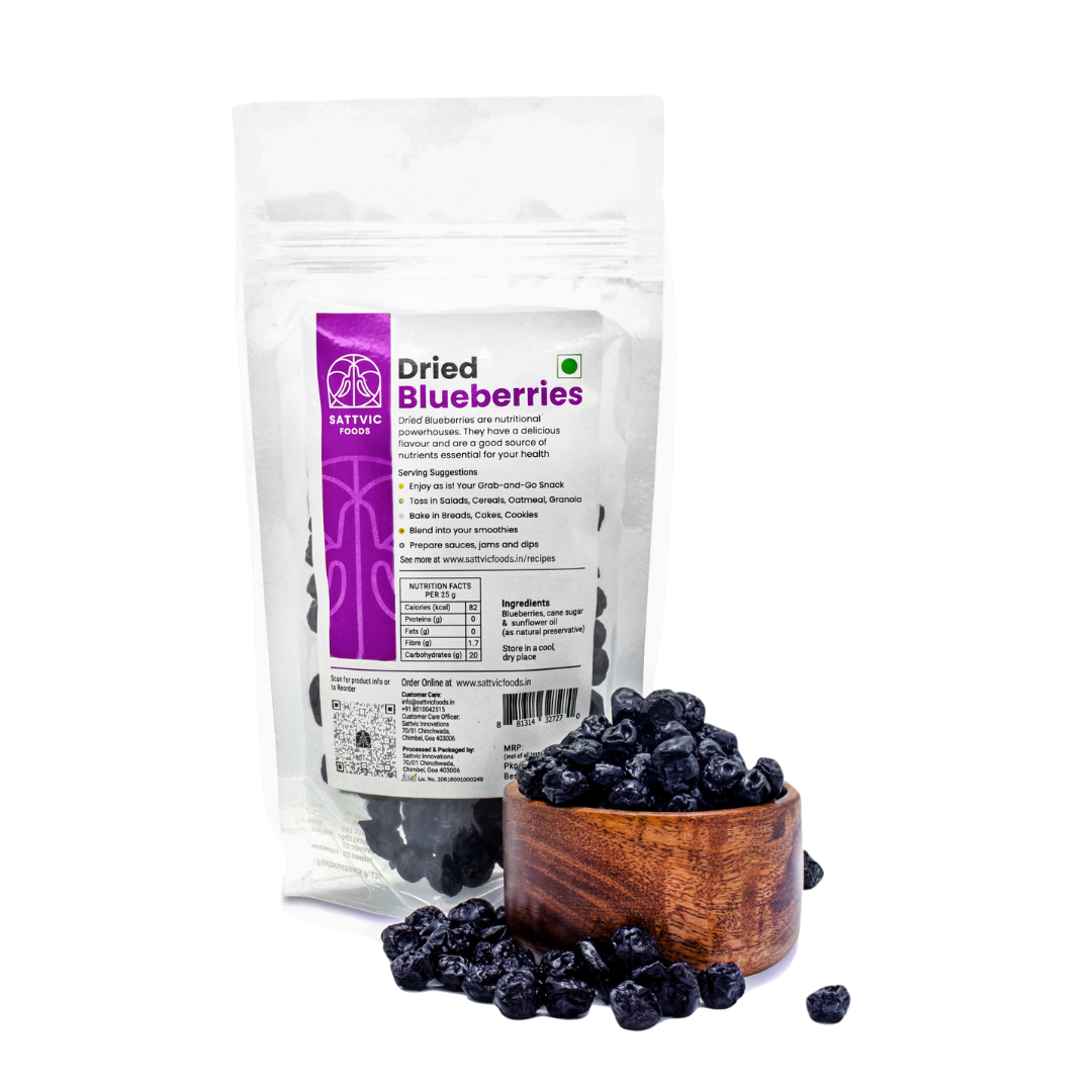 benefits of dried blueberries