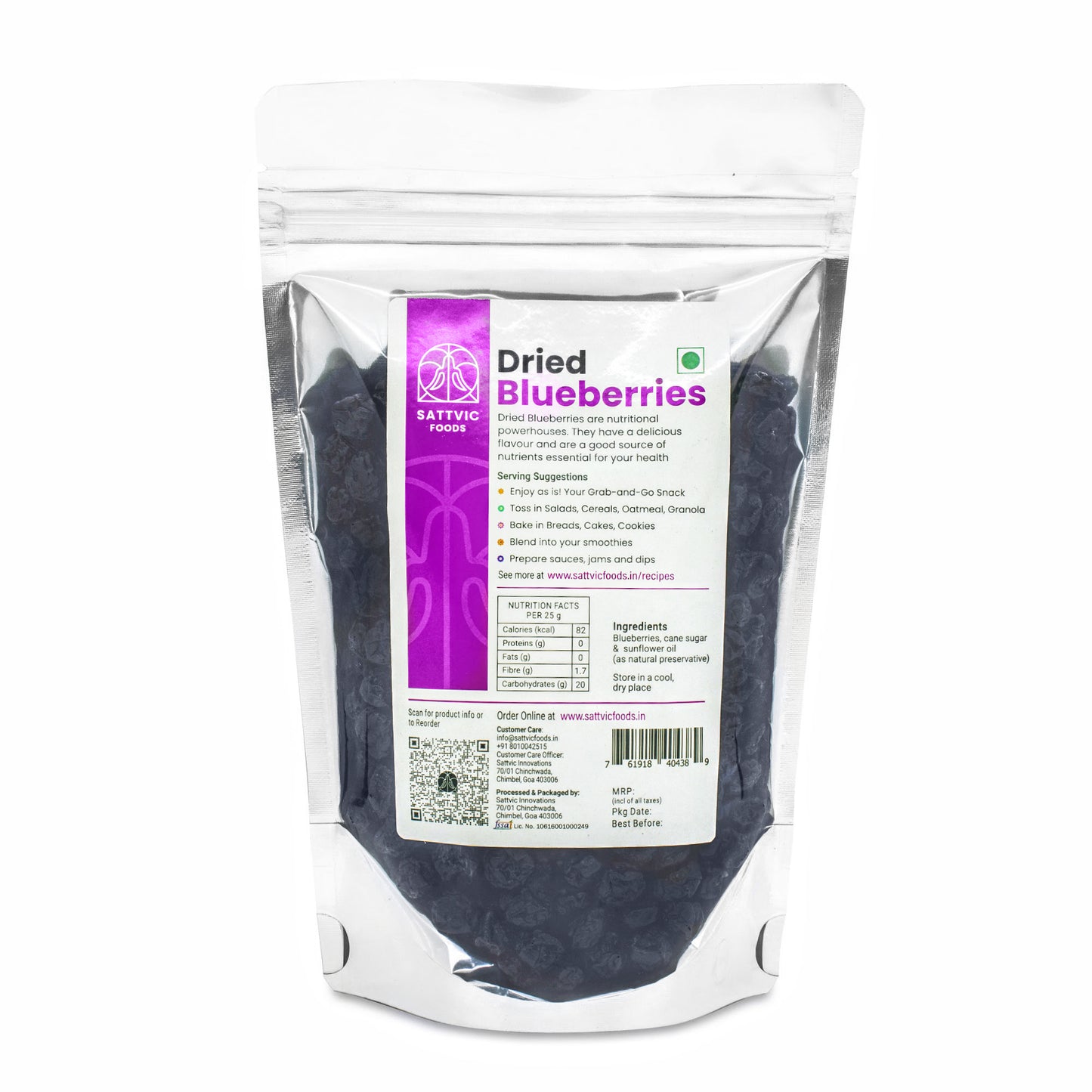 Dried Blueberries (Imported from USA)