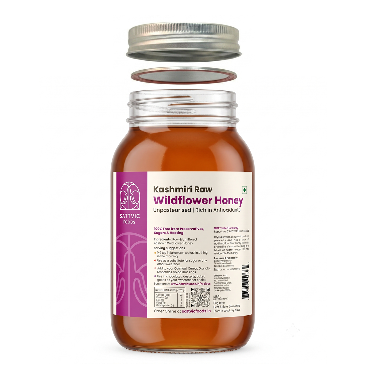 Kashmiri Wildflower Honey | Raw & Unfiltered