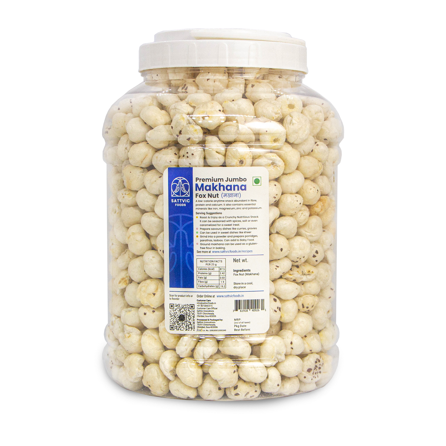 Makhana (Fox Nut) | Premium Jumbo
