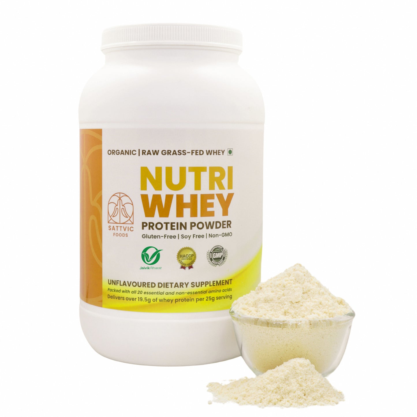Organic Whey Protein Concentrate 80% | Grass Fed