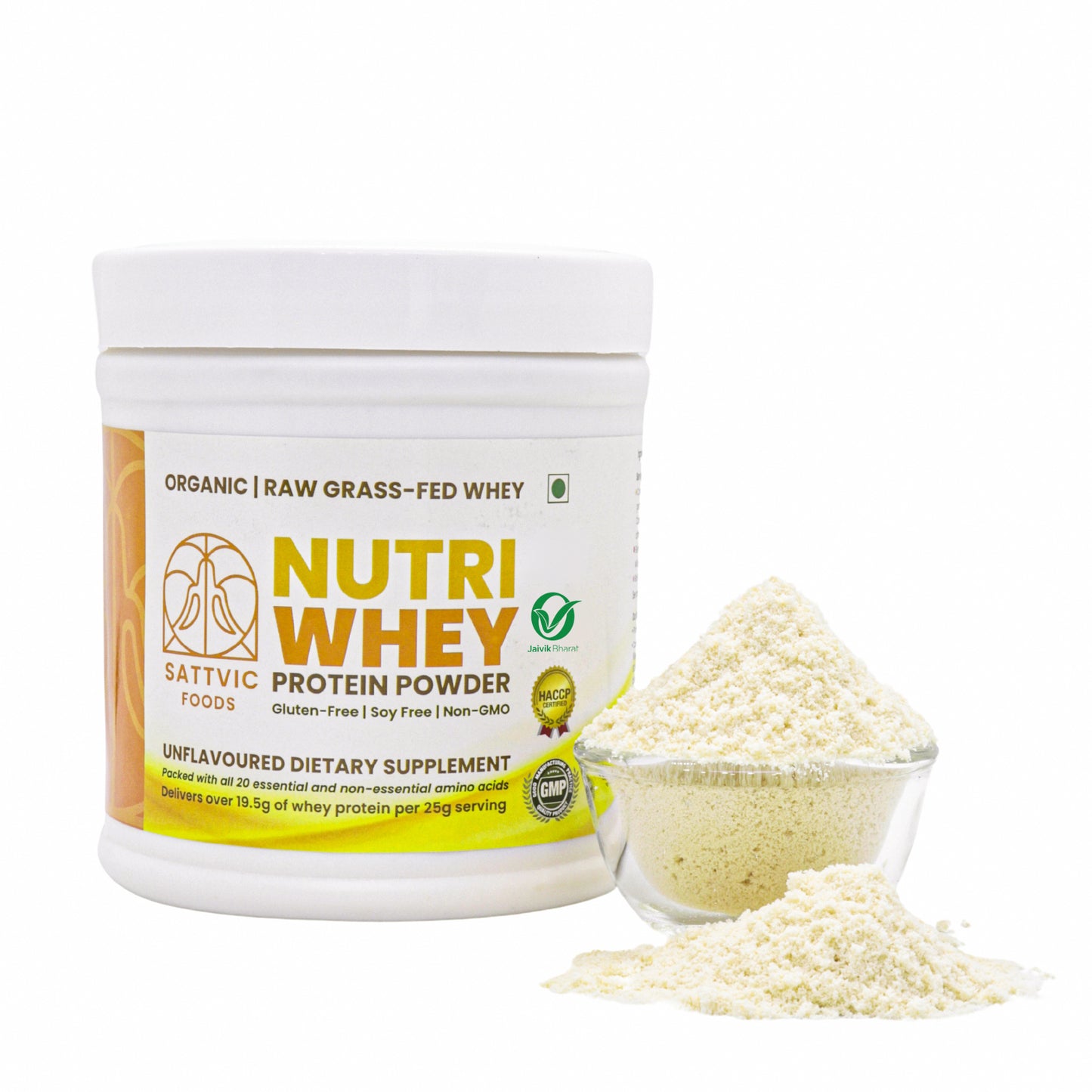 Organic Whey Protein Concentrate 80% | Grass Fed
