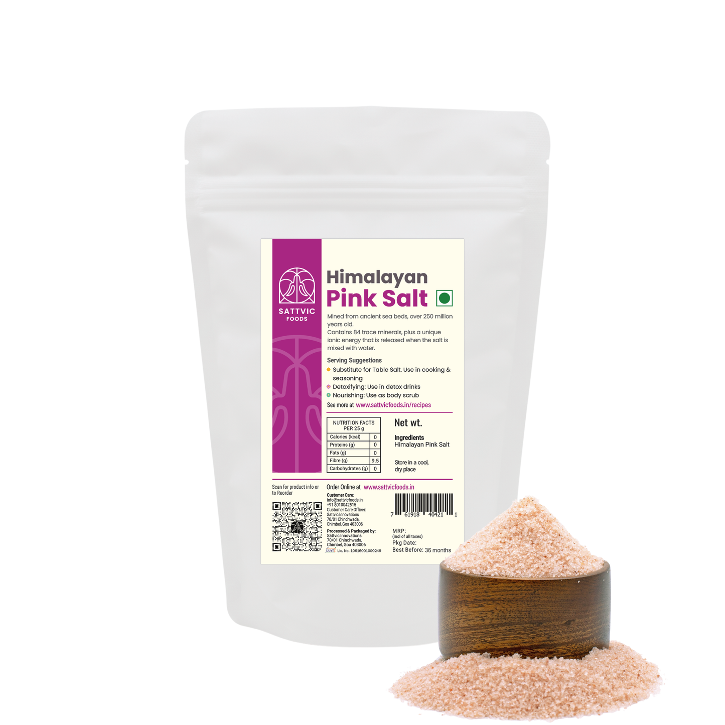 Himalayan Salt (Pink Salt / Stone Ground)