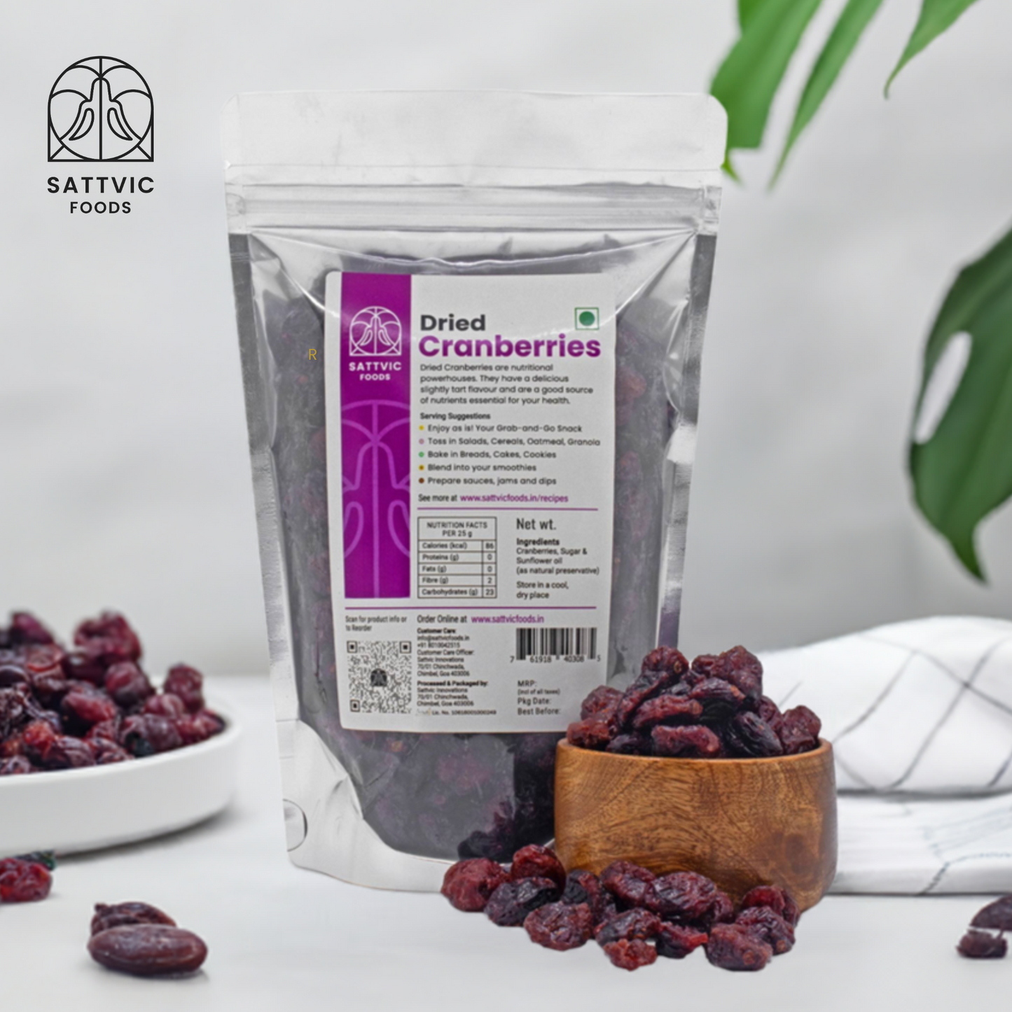 Dried Cranberries (from Canada)