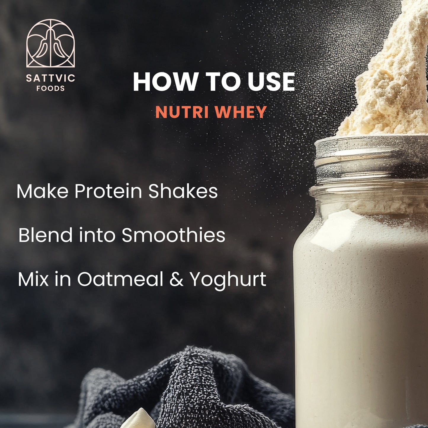 Organic Whey Protein Concentrate 80% | Grass Fed