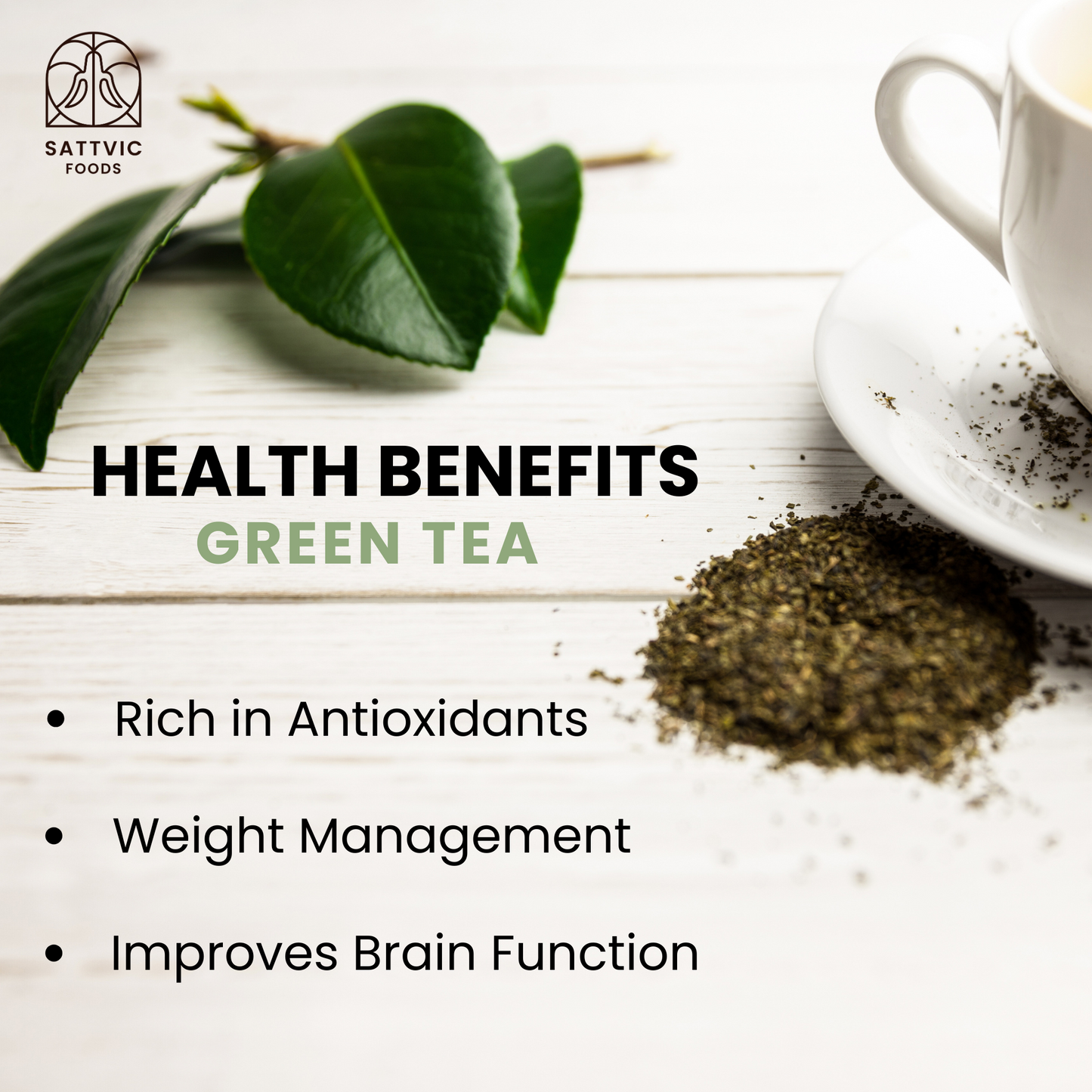 Green Tea - Nature’s Curls | Whole Leaf Grade