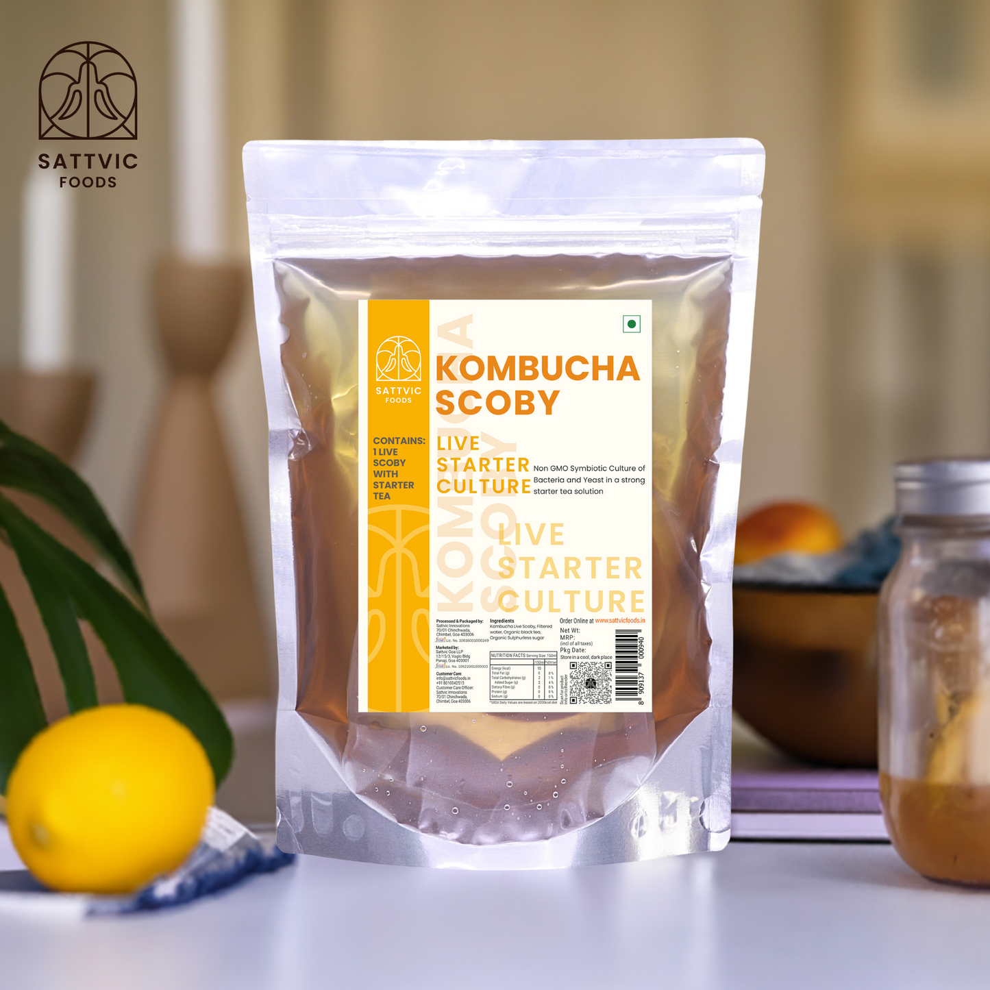 Kombucha Scoby | Live Starter Culture