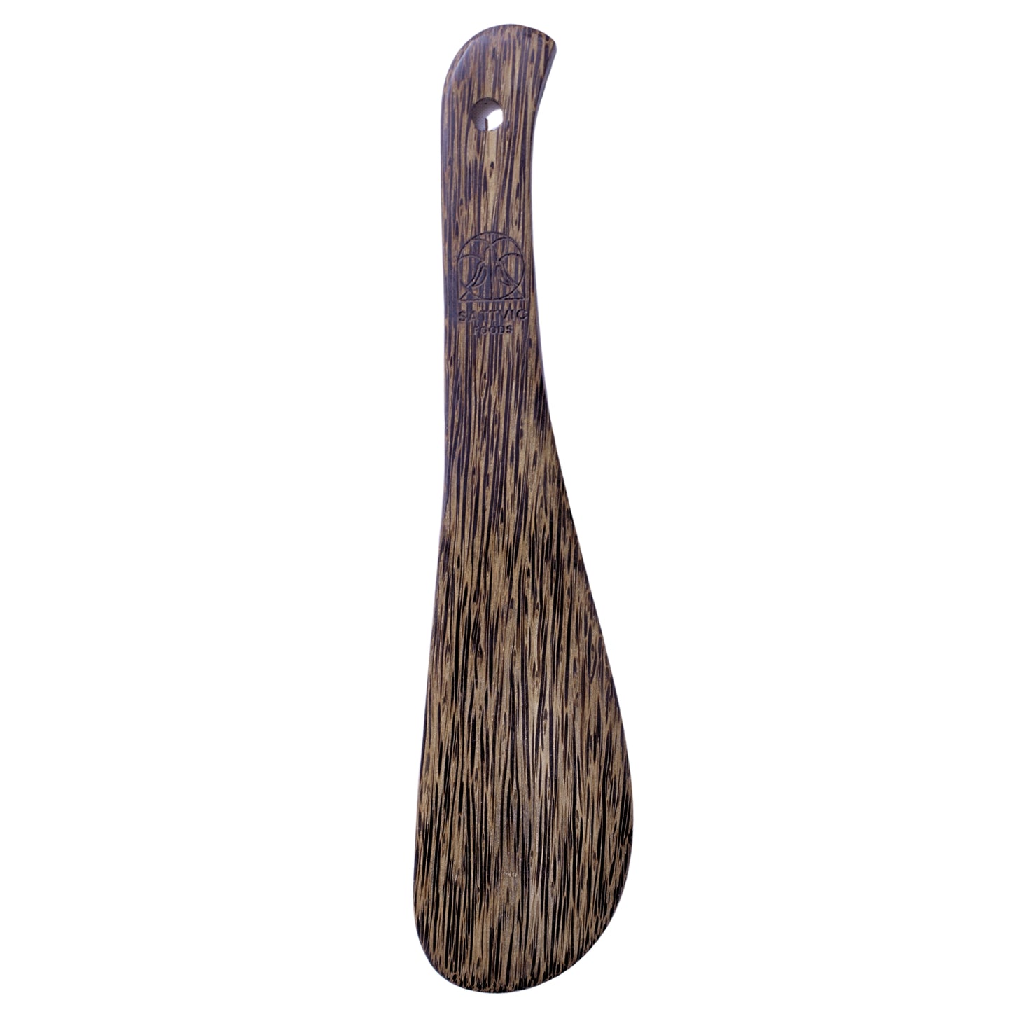 Sattvic Foods Spatula | Palm Wood Spatula Round