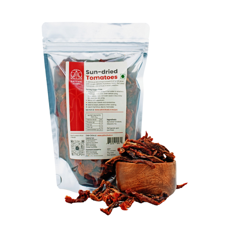 Sun-Dried Tomatoes | Indian Origin | 1% Olive Oil