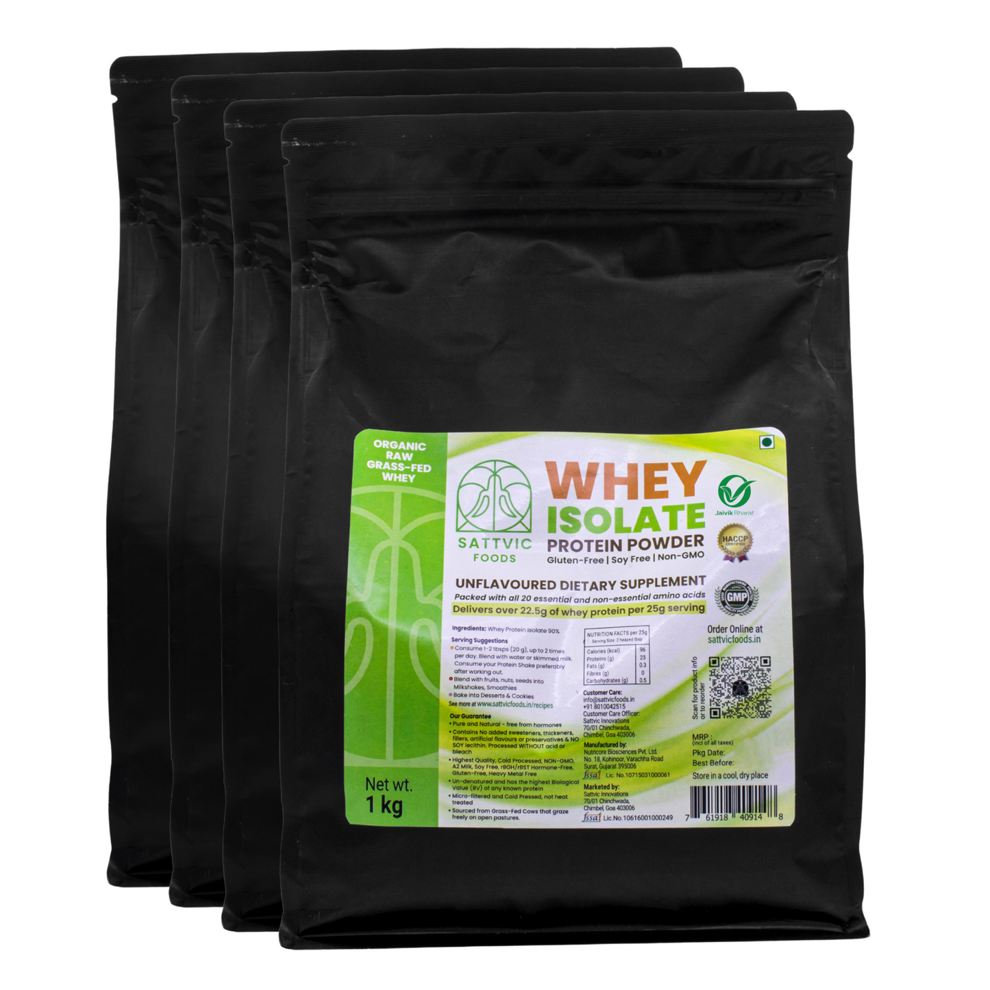 Organic Whey Isolate 90% | High Protein-Low Lactose