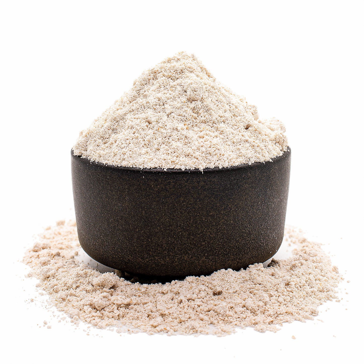Oat flour in a bowl