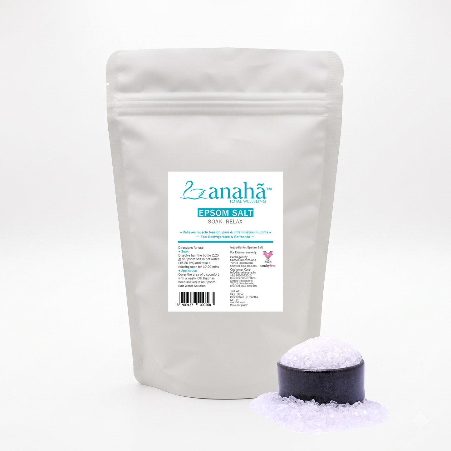 Epsom Salt | Pain Relieving & Anti-fungal