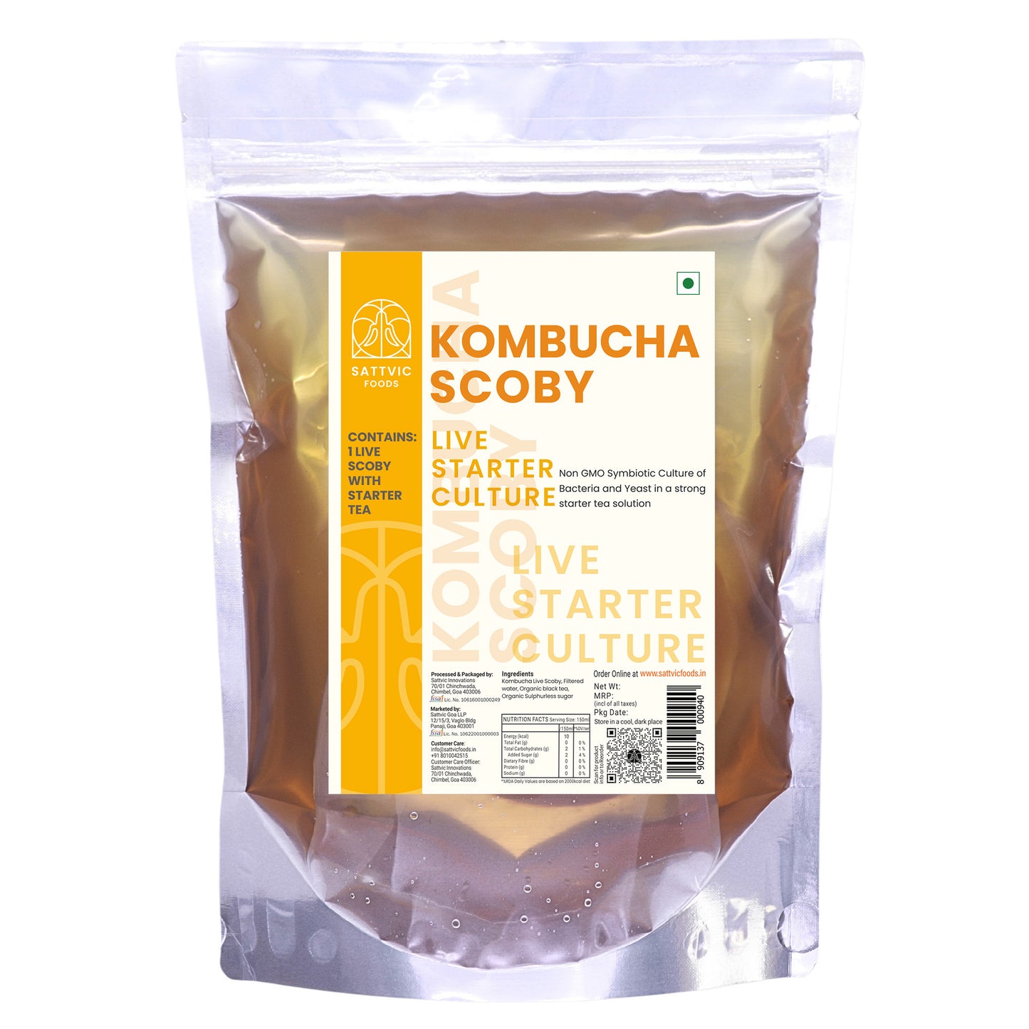 Kombucha Scoby | Live Starter Culture