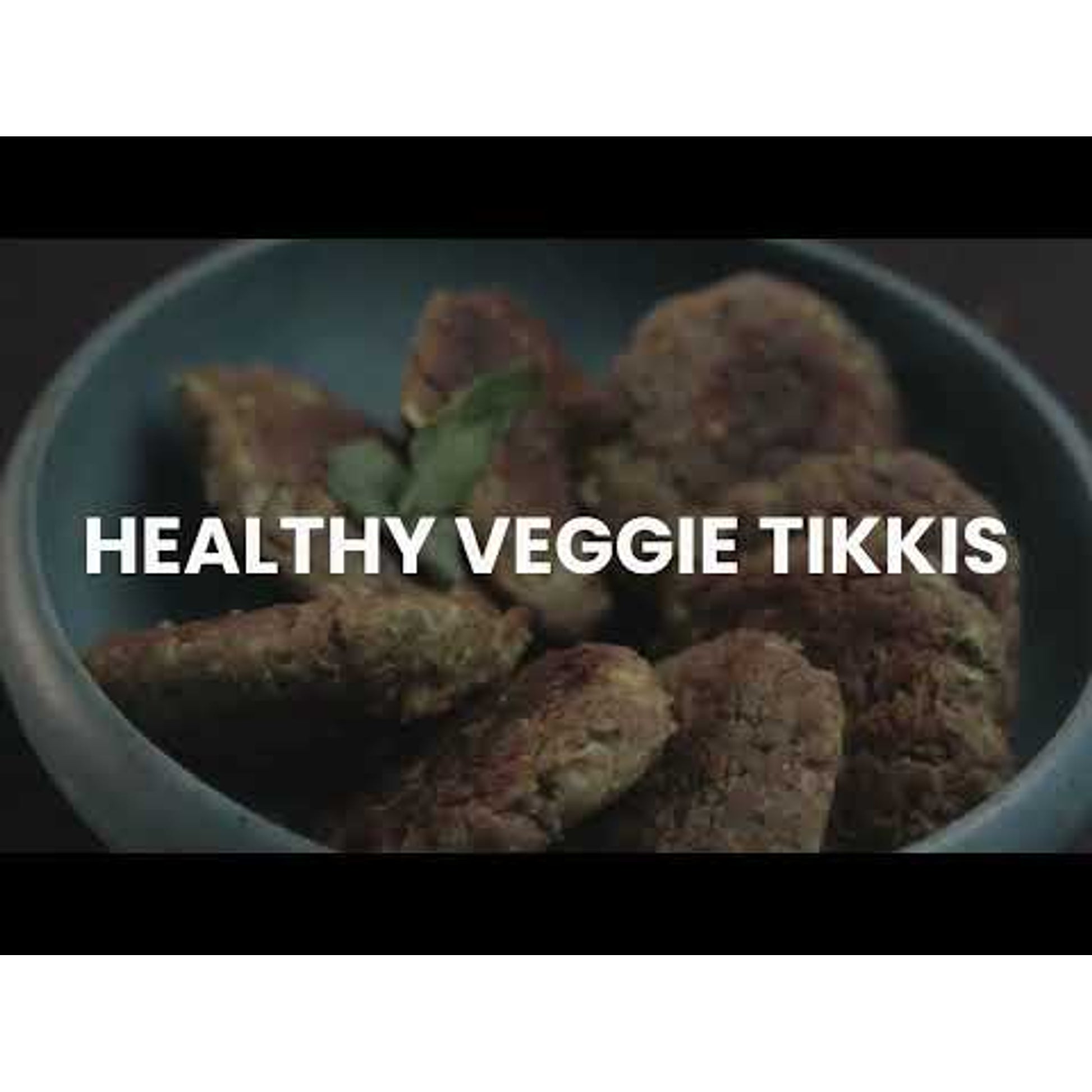 Healthy veggie tikkis