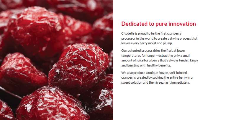 Dried Cranberries (from Canada) Sattvic Foods