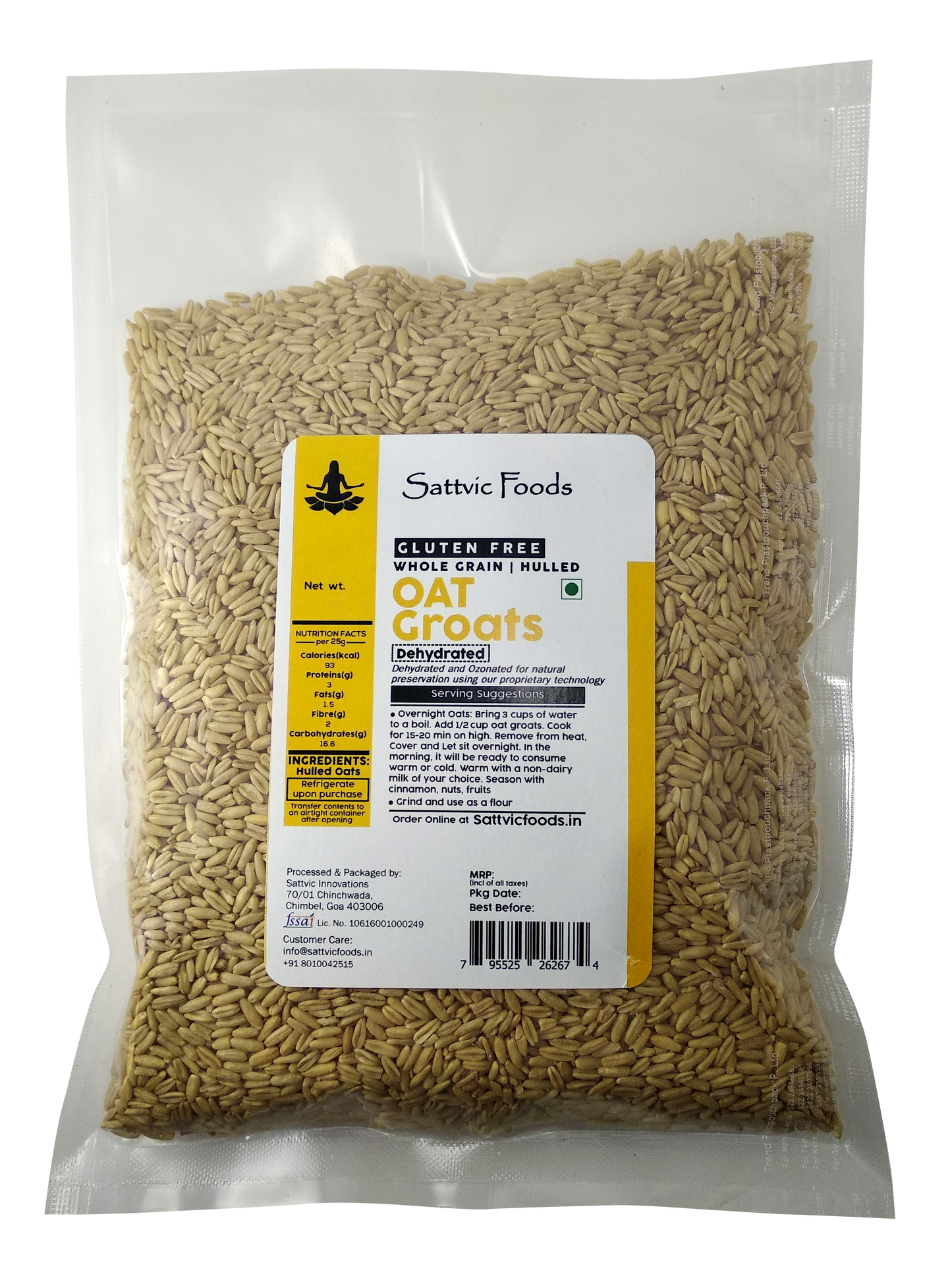 Hulled Oat Groats