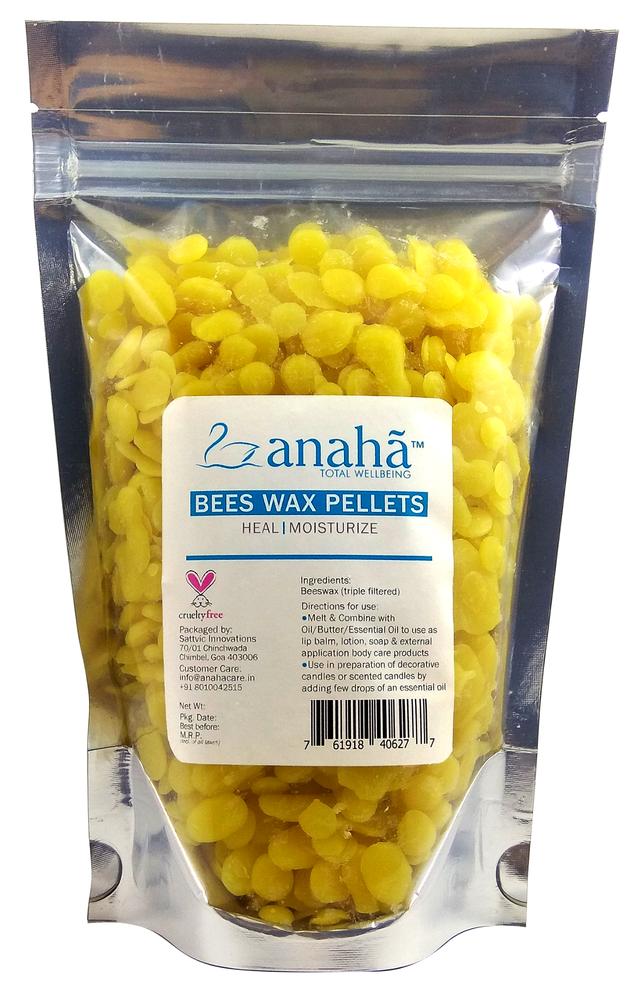 Beeswax Pellets Anaha