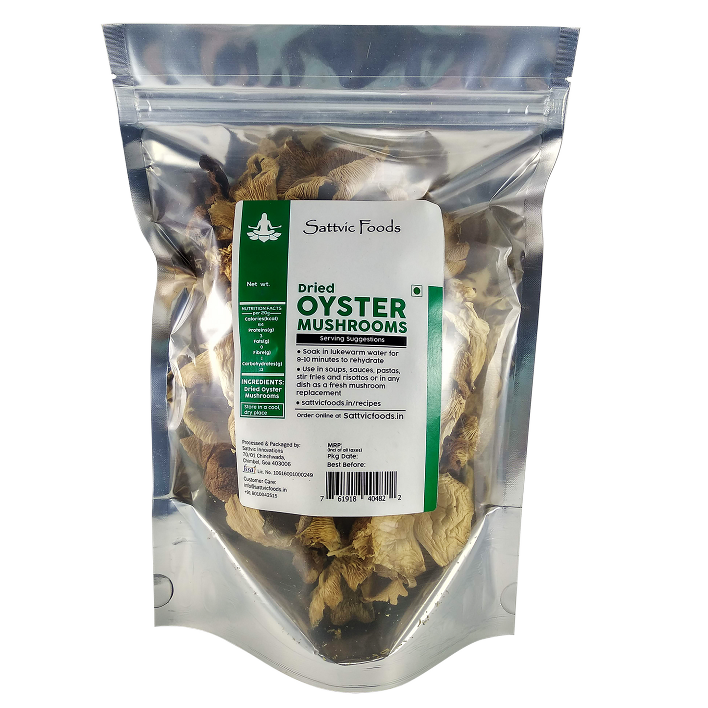 Dried Oyster Mushroom