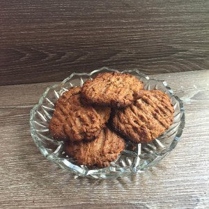 4 Ingredient Chocolate Chia Cookies