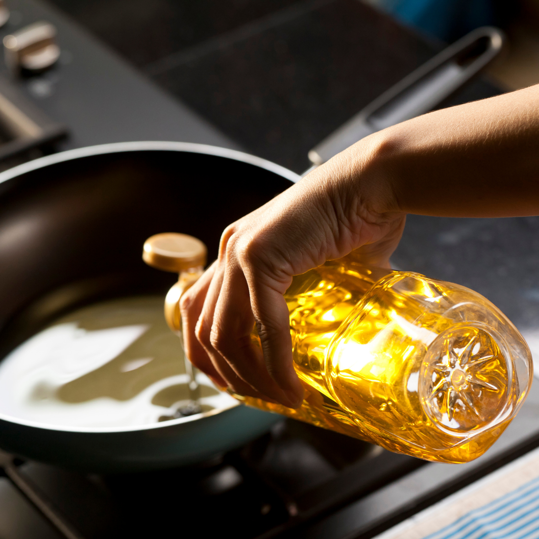 rice bran vs sunflower oil