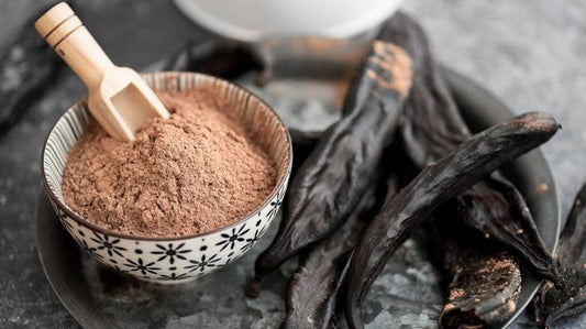 Carob Powder, carob powder for dogs, carob powder benefits, carob powder recipes, What is the difference between carob powder and cocoa powder?, What is carob powder good for?