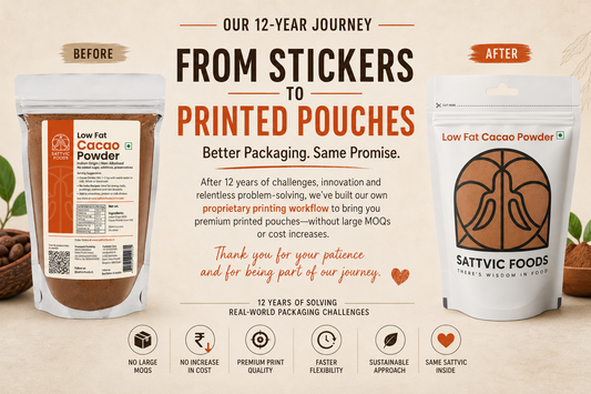 From Stickered Pouches to Printed Pouches Our 12-Year Journey