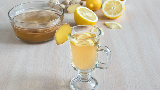 Awesome Lemon-Ginger Kombucha Recipe: Simple Ingredients & an Even Simpler Process