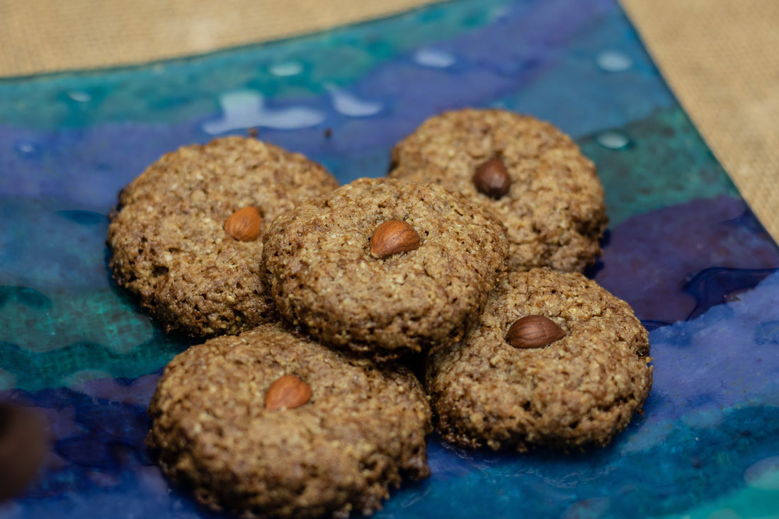 Fudgy Almond Cookies 