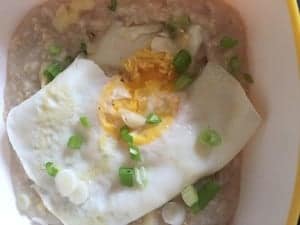 Savory Oatmeal and Soft Cooked Egg
