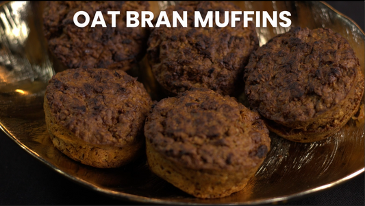 Healthy Oat Bran and Veggie Breakfast Muffins