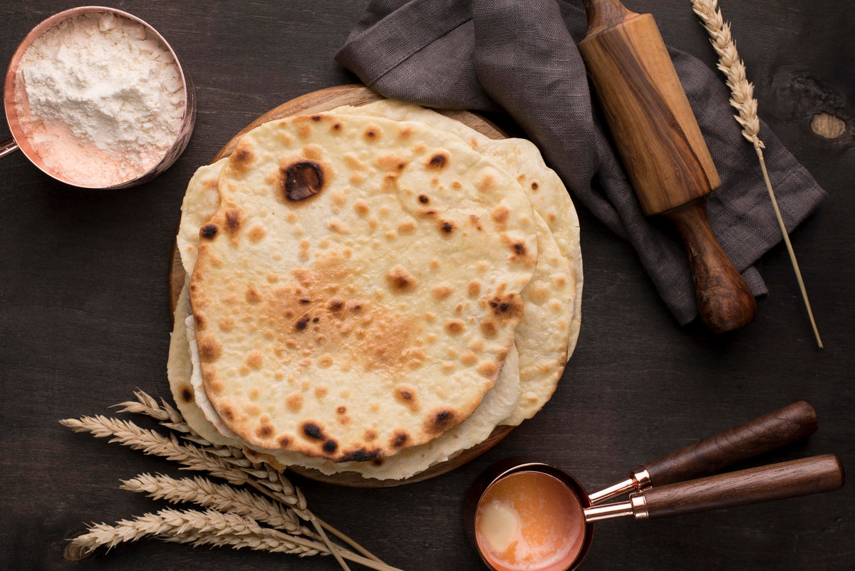 Learn How to Make Nutritious Emmer Wheat Flour Roti – Sattvic Foods