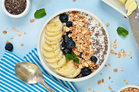 Porridge with Bananas & Almonds