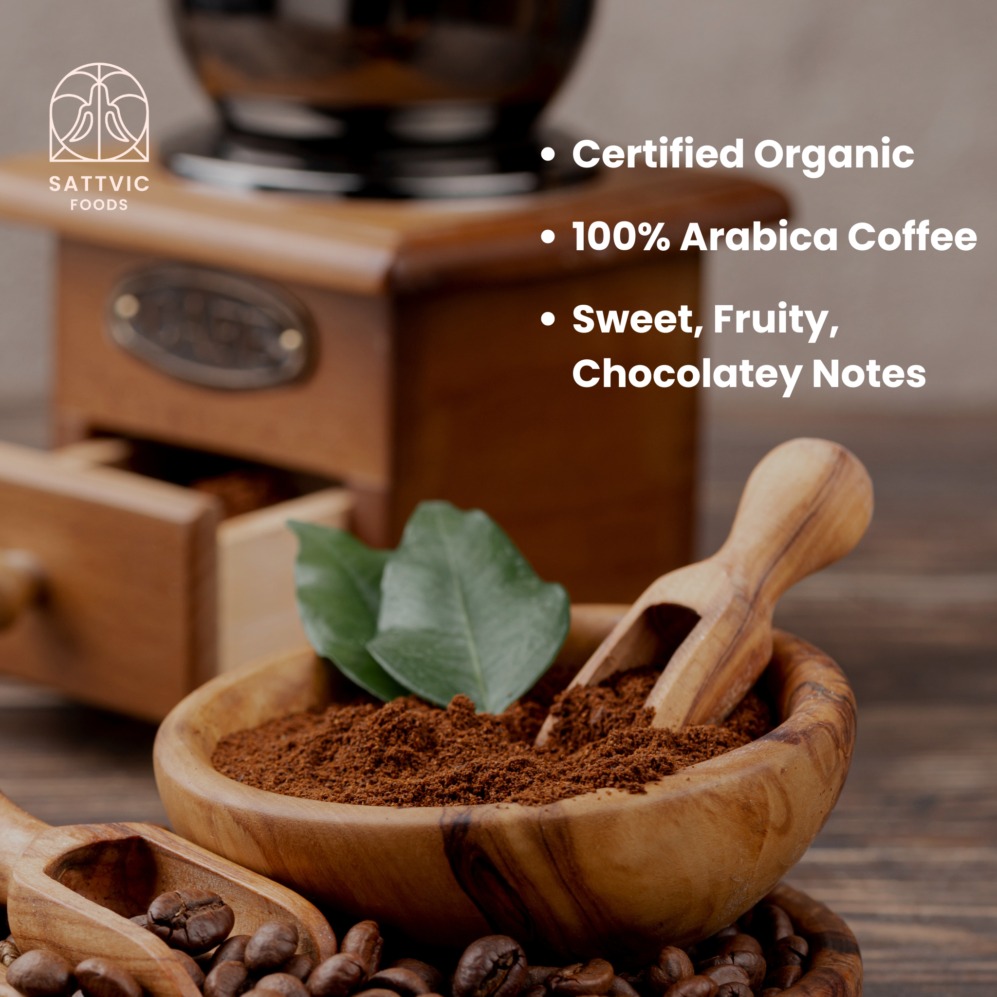 Arabica Coffee Powder – Sattvic Foods