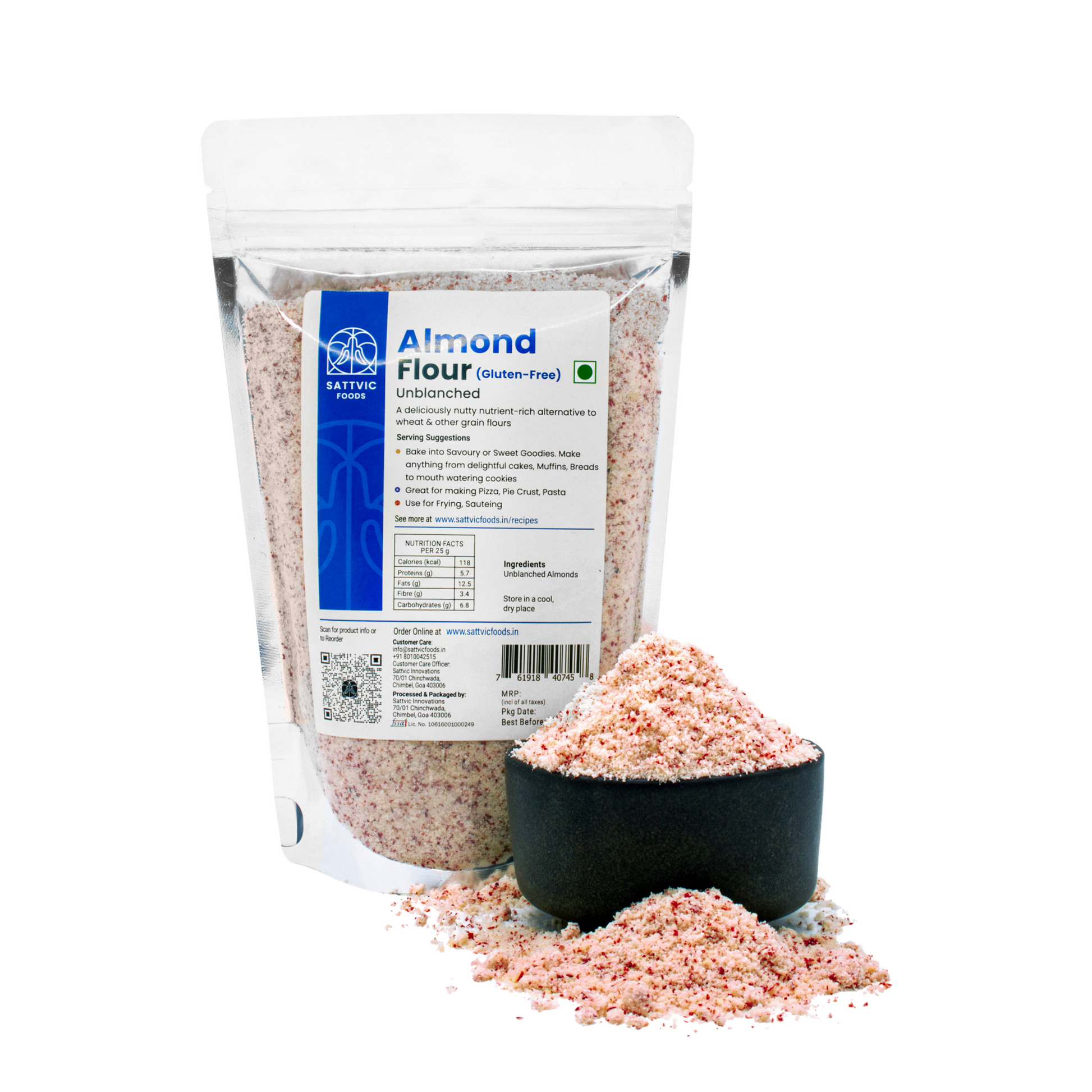 Unblanched Almond Flour | Gluten-Free & Protein-Rich