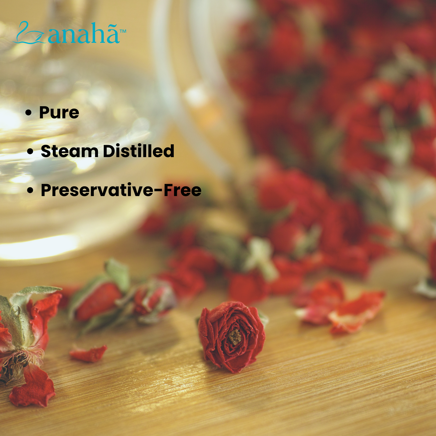 Anaha Rose Hydrosol | Pure & Natural