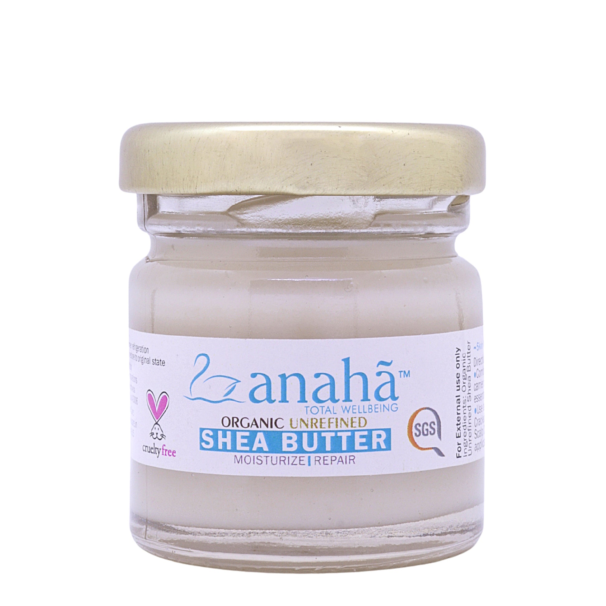Organic Unrefined Raw Shea Butter Anaha