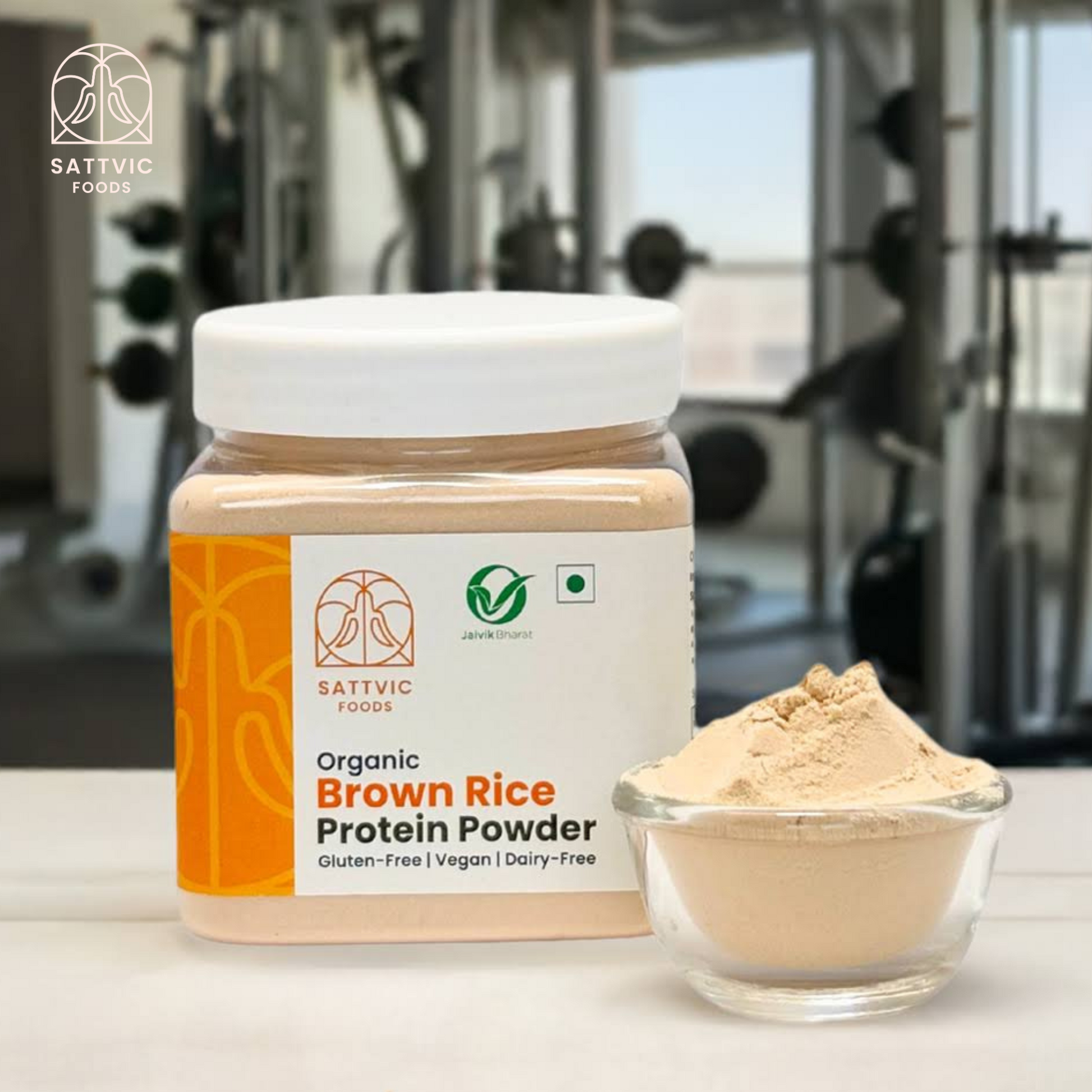 Brown Rice Protein Powder | Organic, Vegan & Unflavoured