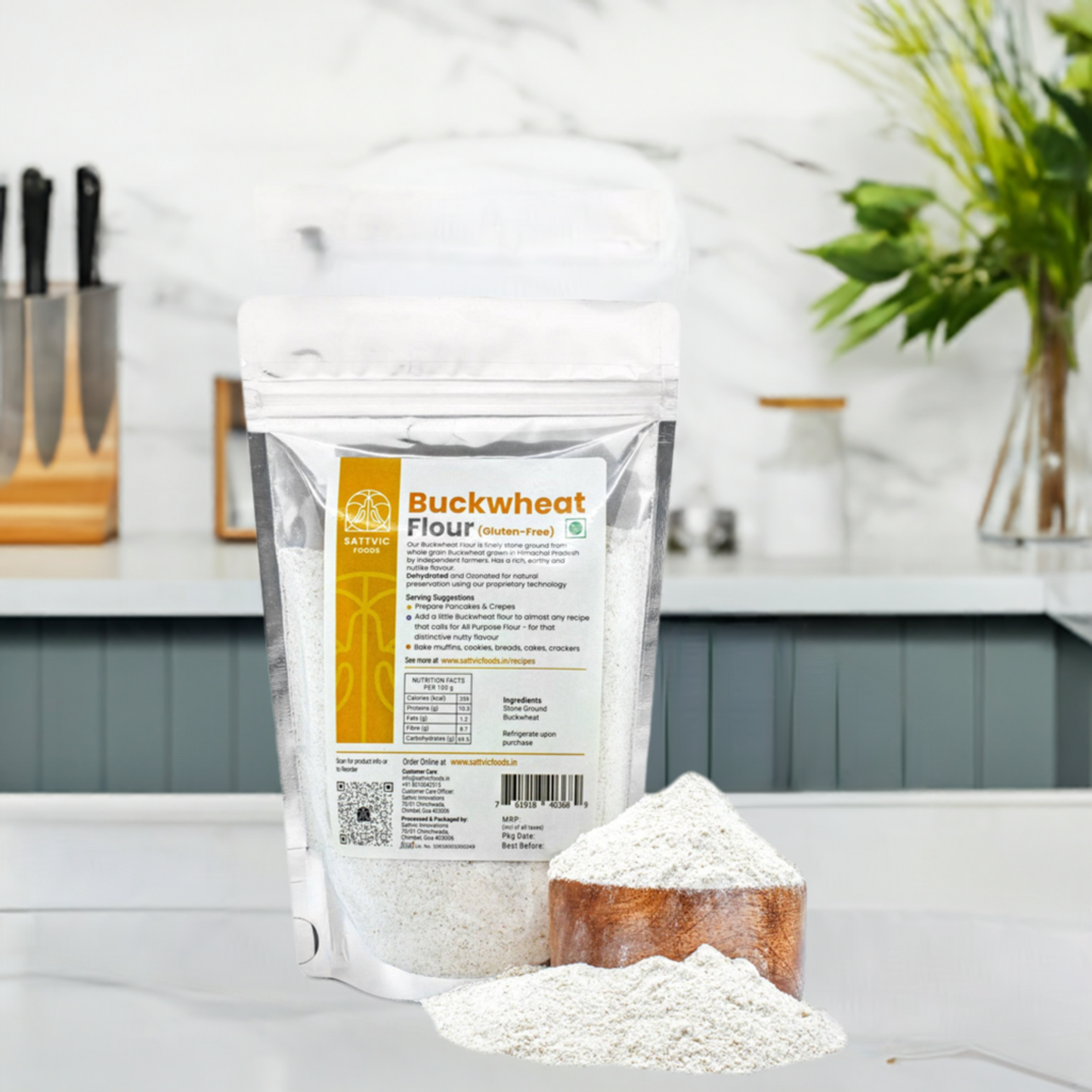 Buckwheat Flour | Gluten-free | Protein and Fibre Packed