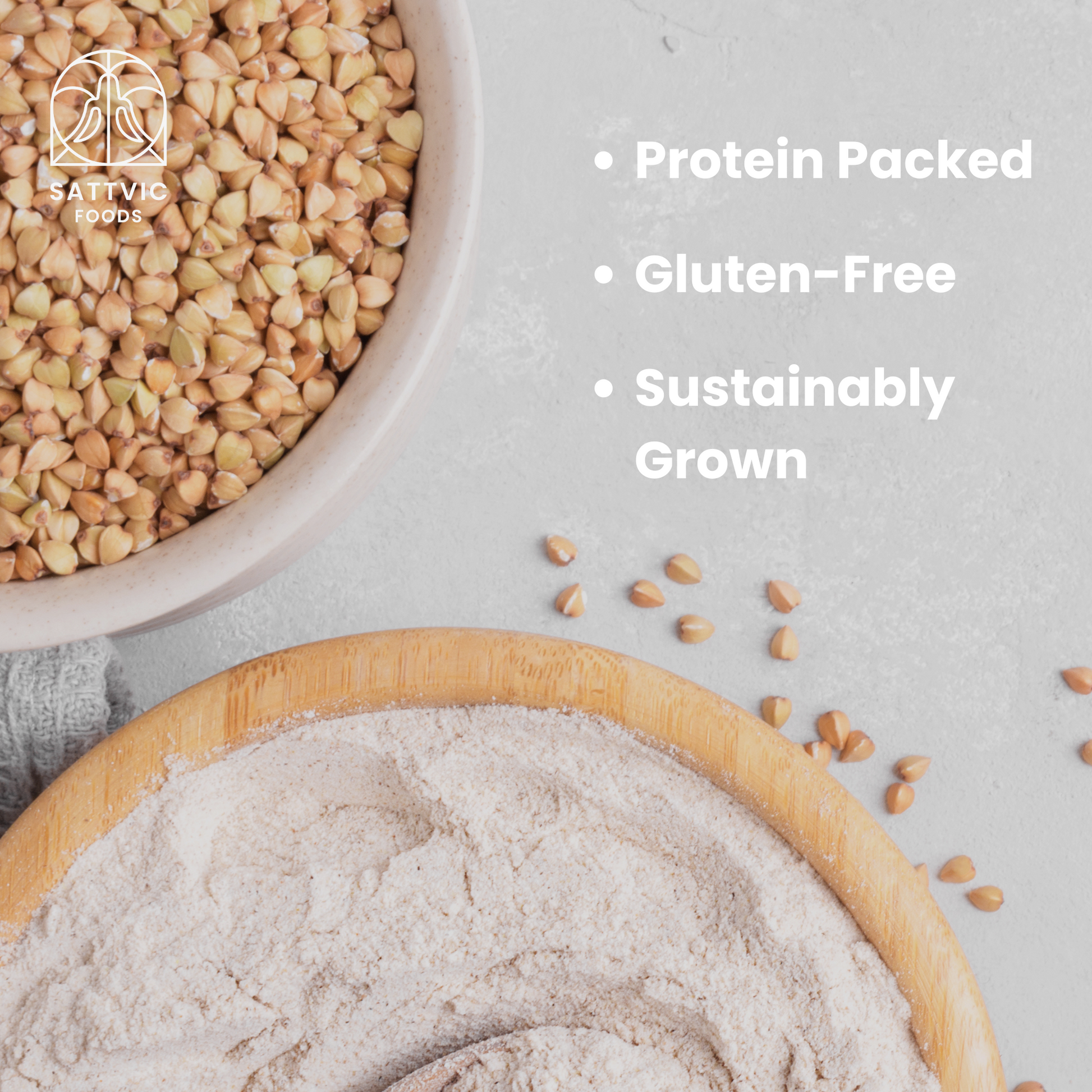 Buckwheat Flour | Gluten-free | Protein and Fibre Packed