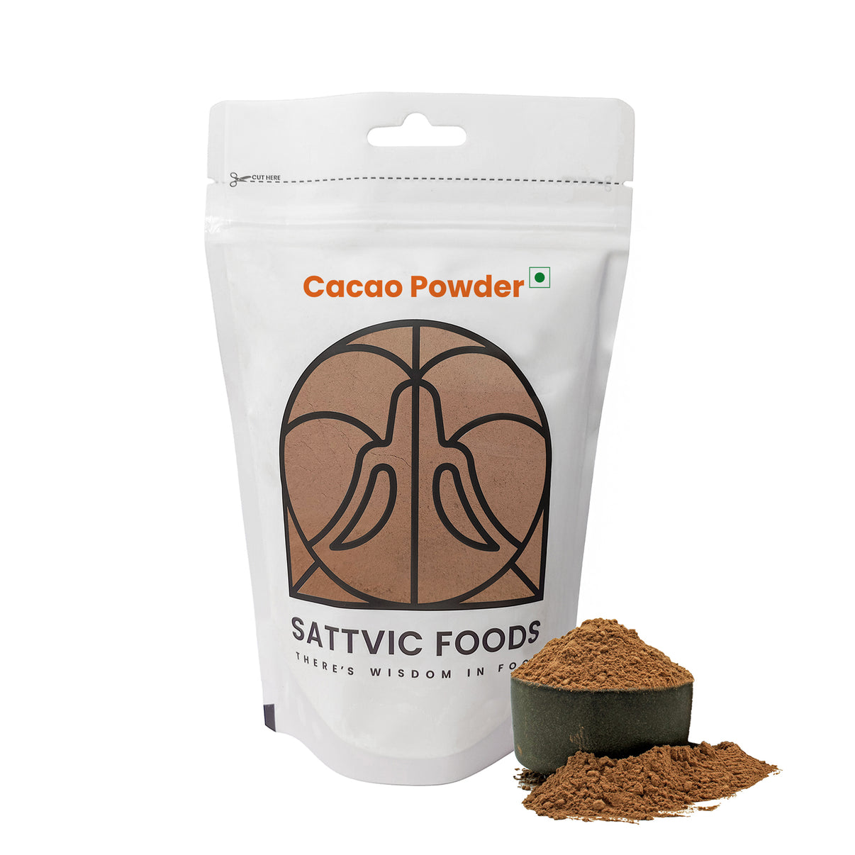 Cacao Powder | Indian Origin, Pure & Non-Alkalised – Sattvic Foods
