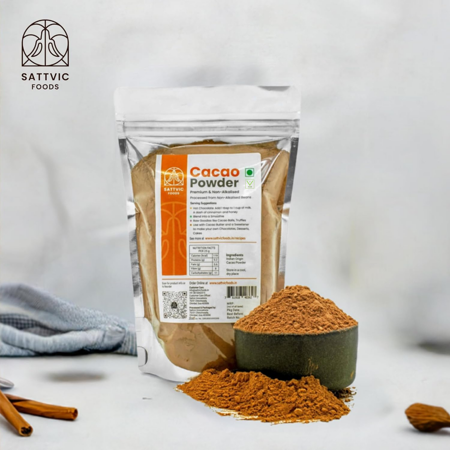 Cacao Powder | Pure & Non-Alkalised