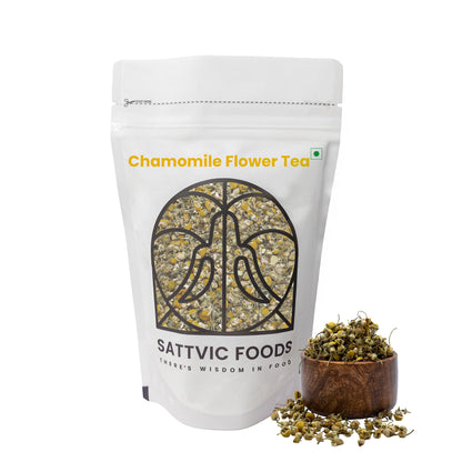 Chamomile Flowers: Caffeine-free, Promotes Sleep