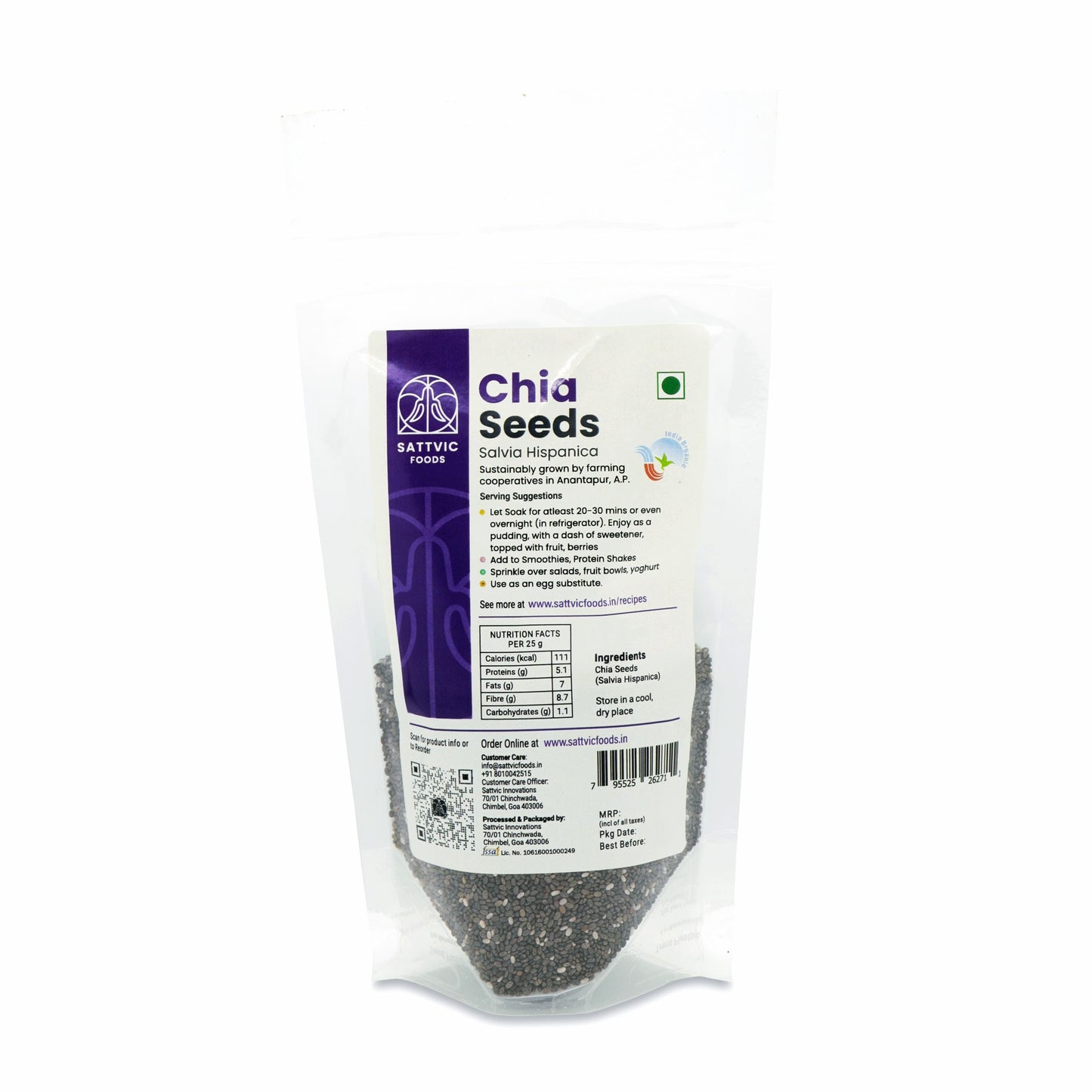 Chia Seeds (Salvia hispanica) Organic